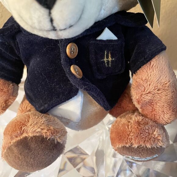 Harrods Hedgerow Velvet Jacket Fox Plush Vintage NWT - Picture 4 of 14